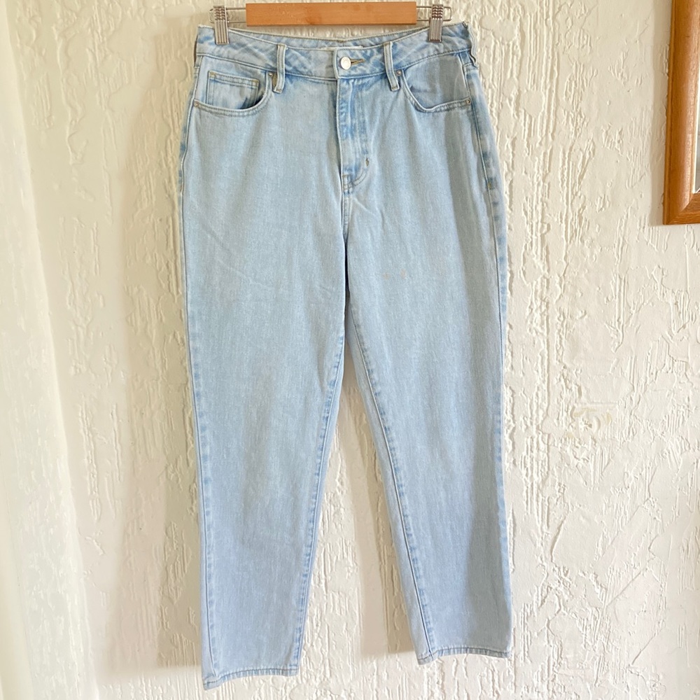 PacSun Light Wash Blue Denim Mom Jeans Size 28